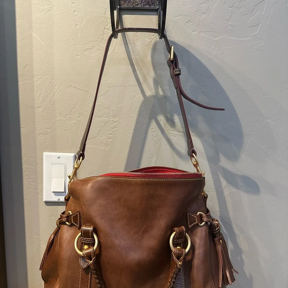 Dooney & Burke. Brown Leather Bag